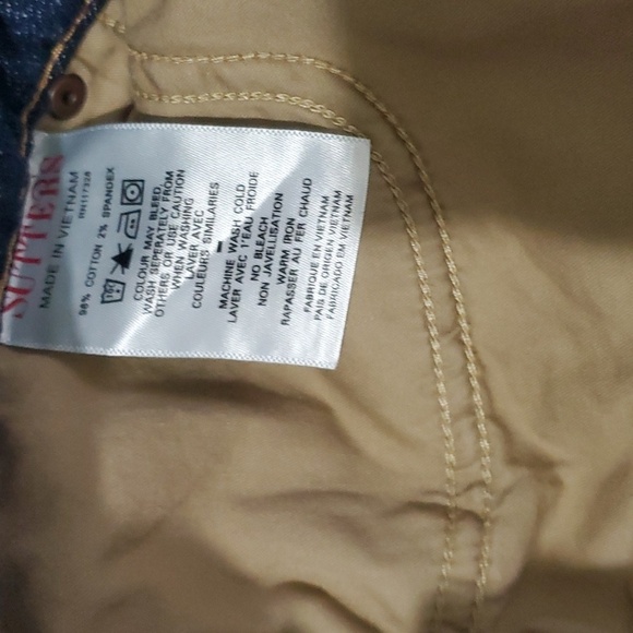 Sutter's jeans women's size 28 size 6 blue 1848 Annie boot Distressed - Picture 15 of 16